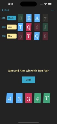 Poker Flips screenshot