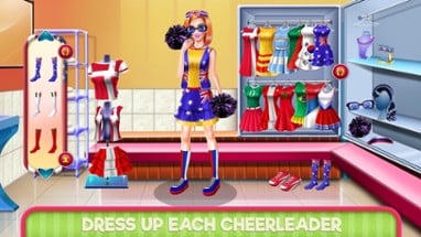 Soccer Cheerleaders Dressup Image