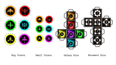 Spaceship Battle (Board Game) Image