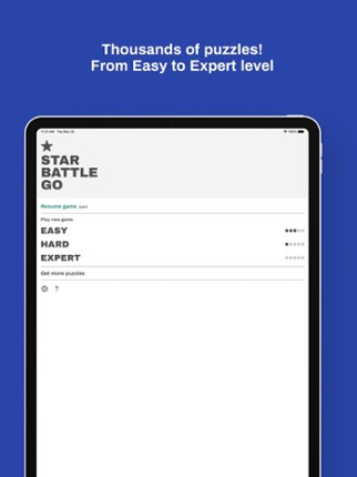 Star Battle Go - Logic Puzzles screenshot