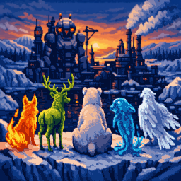 Games like The Ghost of the North (AI Graphic Assets Version)