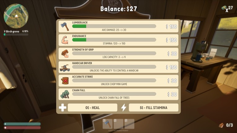 A Game About Chopping Trees screenshot