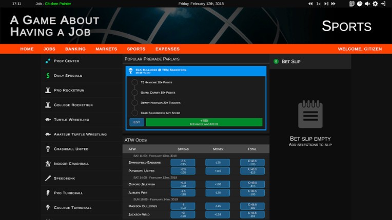 A Game About Having A Job Image