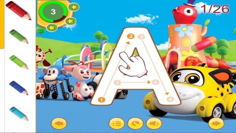 ABC Alphabet tracing game for 2 year old baby screenshot