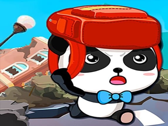 Baby Panda Earthquake Safety Game Cover