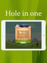 Eighteen Hole Golf Putting Tee Image