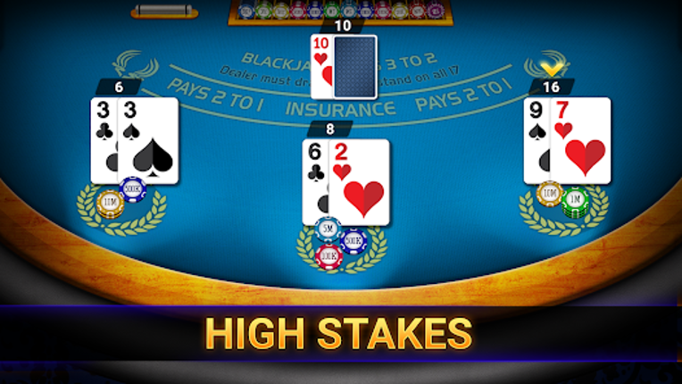 Blackjack 21: online casino screenshot