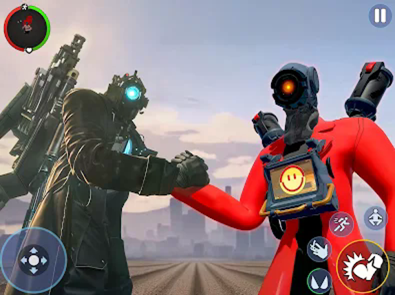 Toilet Monster-Toilet Games 3D screenshot