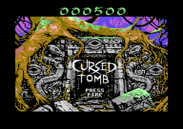 Cursed Tomb (C64) Game Cover