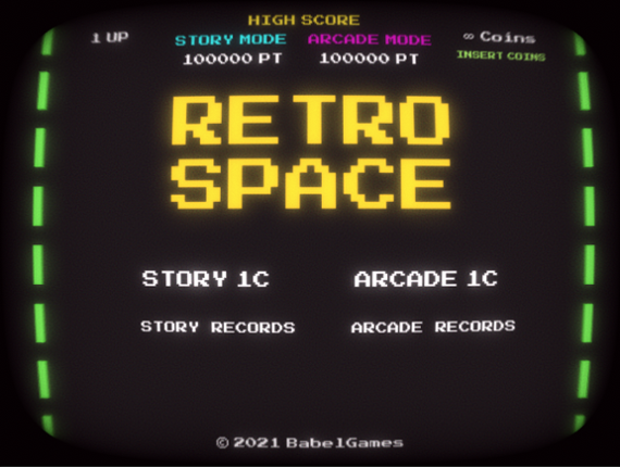 Retro Space Image