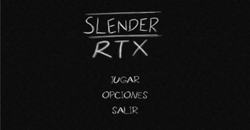 Slenderman The eight pages RTX Image