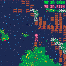 Tiny Fisher (Pico-8 Example Code) Image