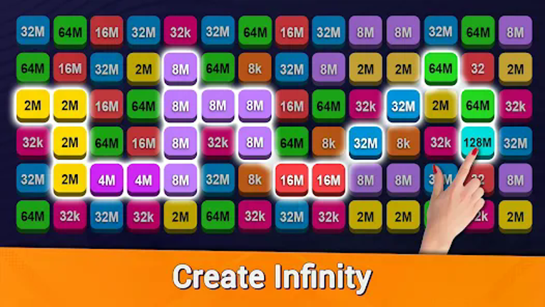 2248 Number Merge Puzzle Game Image