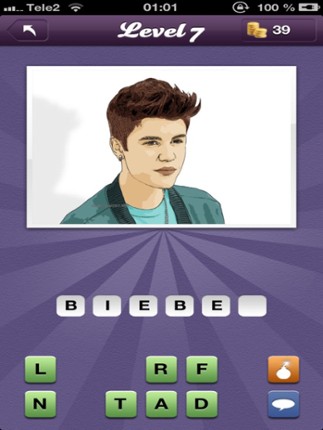 Guess The Celeb - new and fun celebrity quiz game! screenshot