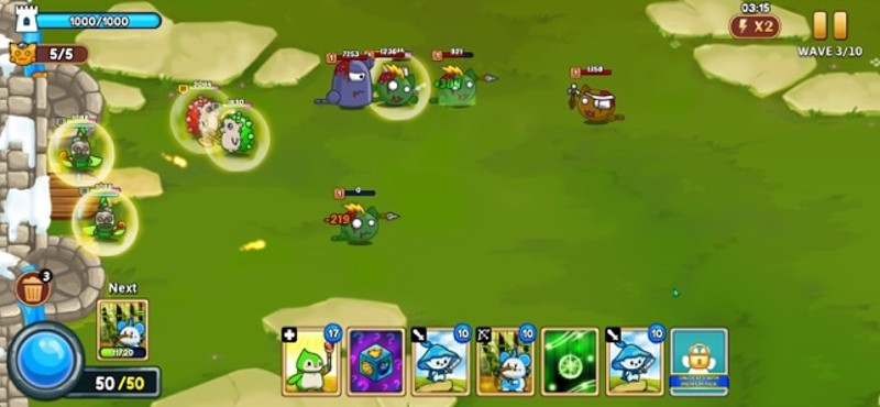 Meowar - PvP Cat Merge Defense screenshot