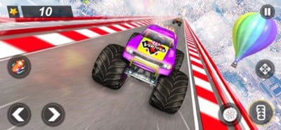 Monster Truck 4x4 Ramp Stunt Image