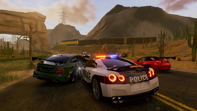 Police Chase Simulator: Highway Racers Pursuit screenshot