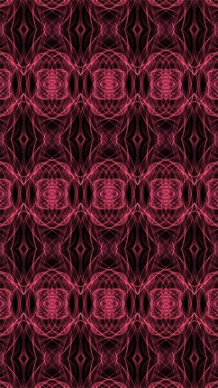 Red Abstract Fractal 4K Wallpaper ~ Liquid Light Series #4 Image