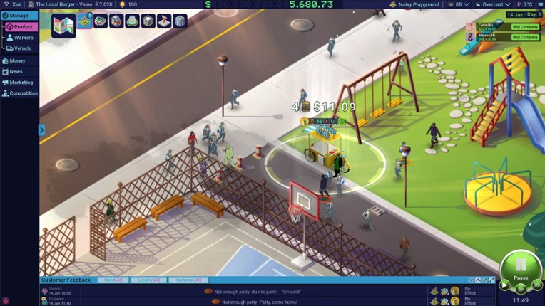 Business Heroes: Street Grub screenshot