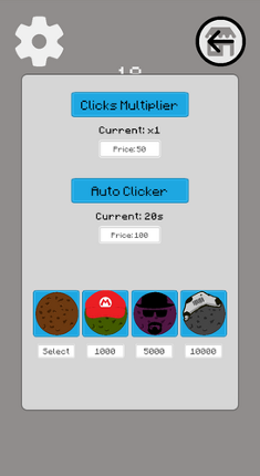 Cookie Clicker screenshot