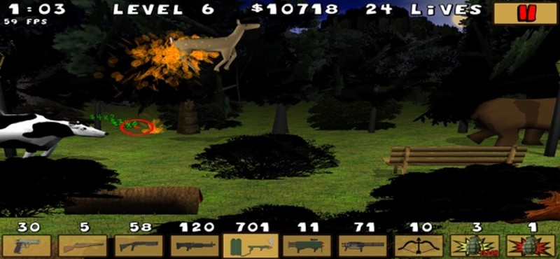 Critter Crush - Hunting Game screenshot