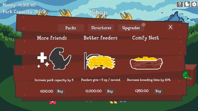 Dino Park screenshot