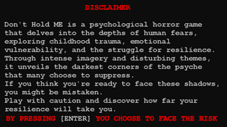 Don't Hold ME: Prologue screenshot