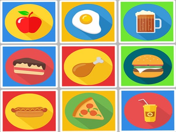 Food Memory Game Cover