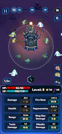 Space Defense: Idle Tower TD screenshot