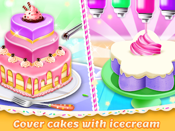 Sweet IceCream Cake Maker Game screenshot