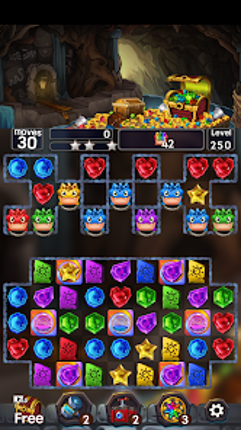Jewel Mine Quest: Match-3 screenshot
