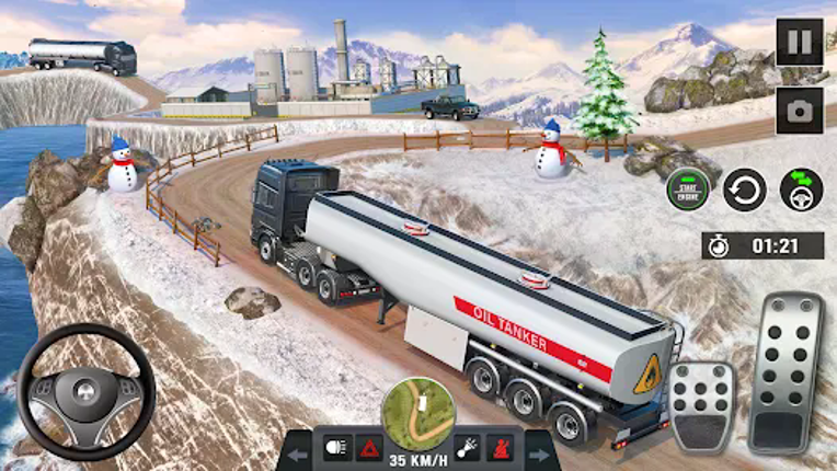 Oil Truck Games: Driving Games screenshot