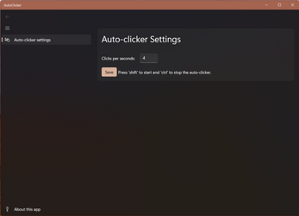 AutoClicker screenshot