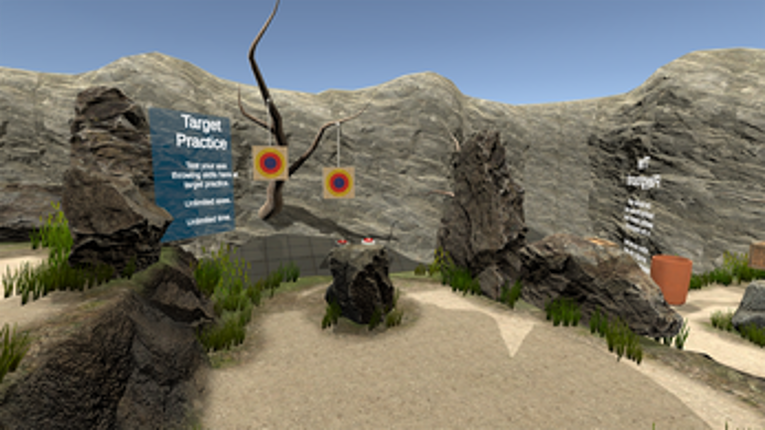 Axe Park VR screenshot