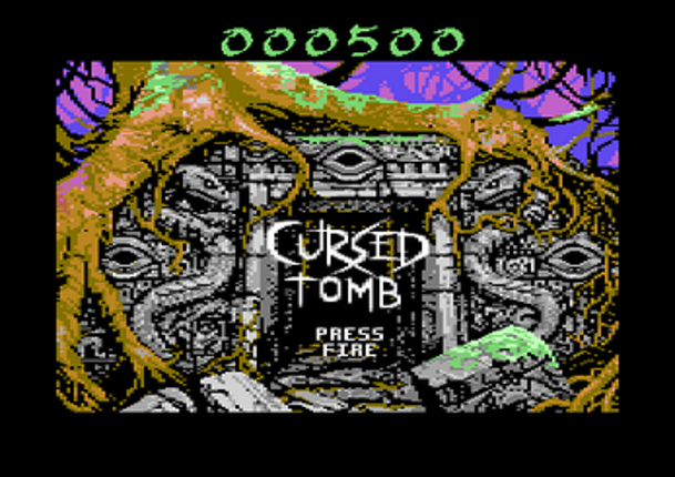 Cursed Tomb (C64) screenshot