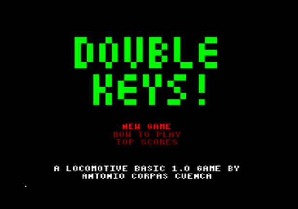 Double Keys! - Amstrad CPC screenshot