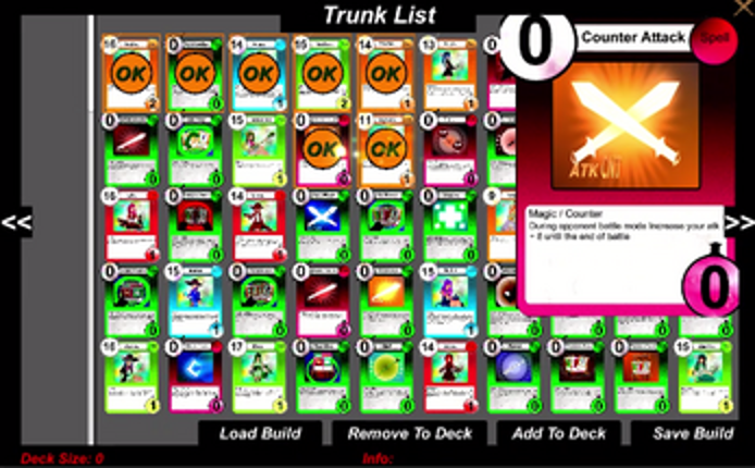 Fantasy TCG screenshot
