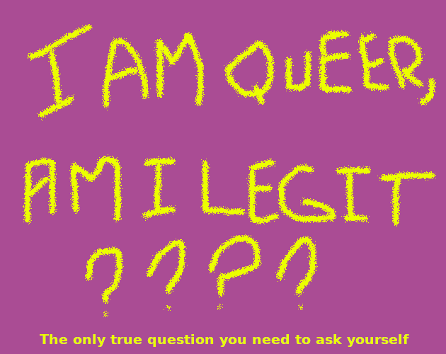 Games like I am queer, am I legit ?