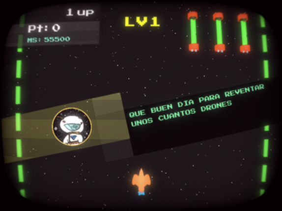 Retro Space Image