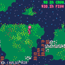 Tiny Fisher (Pico-8 Example Code) Image