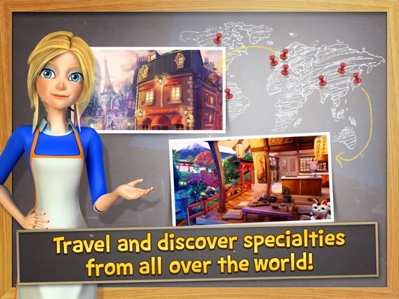 Gourmet Chef Challenge - Around the World - A Hidden Object Adventure screenshot