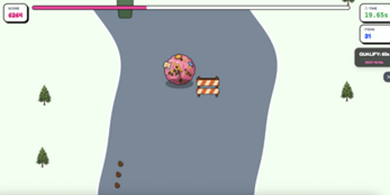 Gumball Downhill screenshot