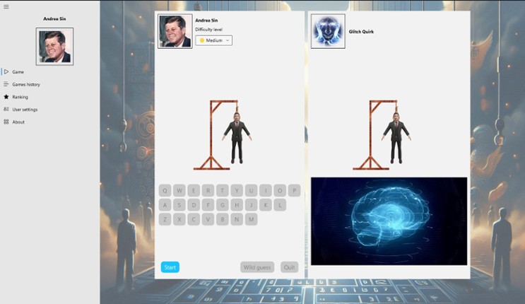 Hangman AI Challenge Image