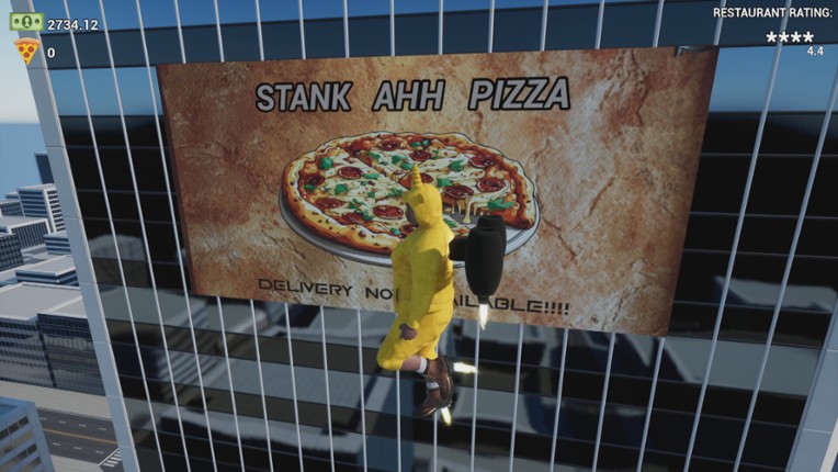 Jetpack Pizza Delivery Simulator screenshot