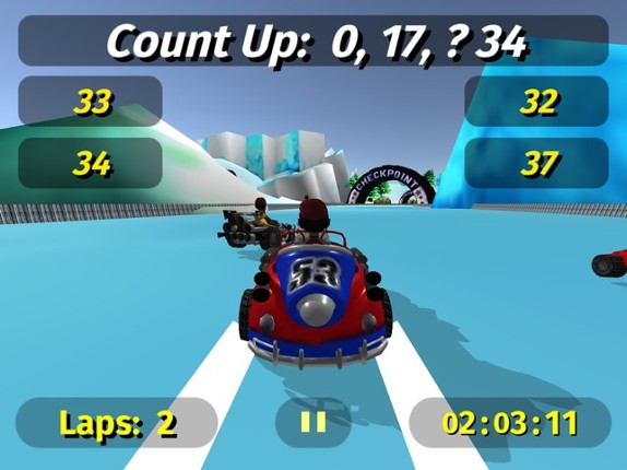 Math Racing 2 screenshot