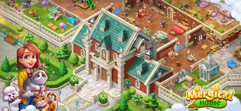 Mergical Home-Fun puzzle game screenshot