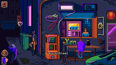 Neon Hearts City Image