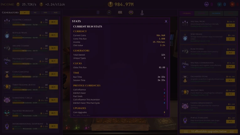 Occult Shop Clicker Image