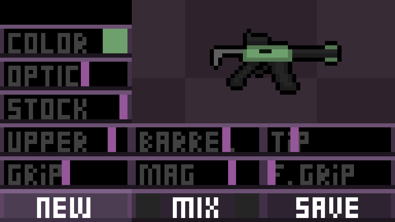 Games like Pixel art Gun Generator