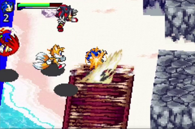 Sonic Battle Framework Image